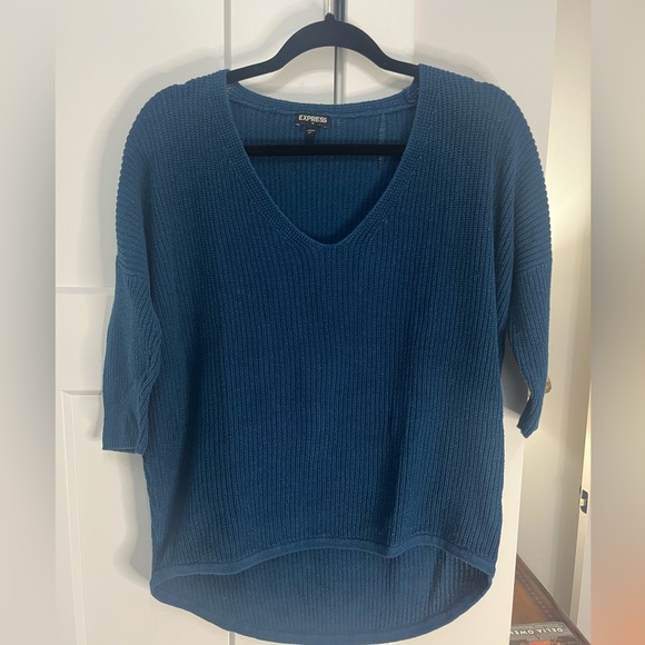 Express Tops - Express blue sweater size S